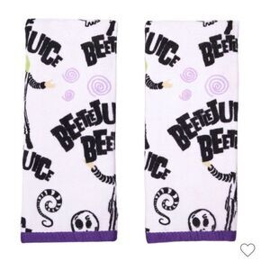 Nwt Beetlejuice Halloween 2 pc Hand Towels